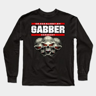 Gabber Germany Long Sleeve T-Shirt